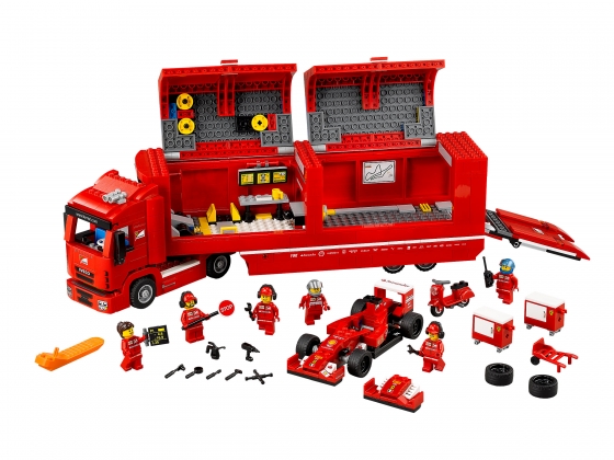 LEGO® Speed Champions F14 T & Scuderia Ferrari Truck 75913 released in 2015 - Image: 1