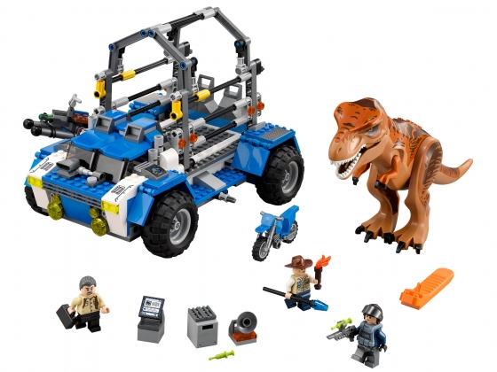 LEGO® Jurassic World Auf der Fährte des T-Rex 75918 erschienen in 2015 - Bild: 1