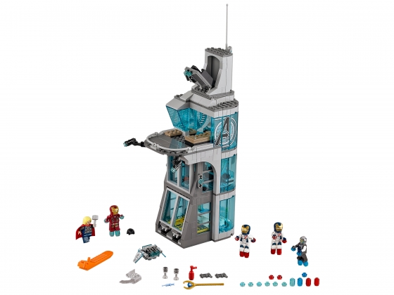 LEGO® Marvel Super Heroes Attack on Avengers Tower 76038 released in 2015 - Image: 1