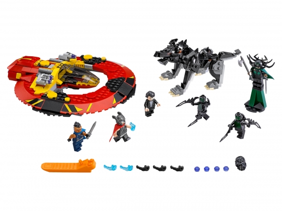 LEGO® Marvel Super Heroes The Ultimate Battle for Asgard 76084 released in 2017 - Image: 1