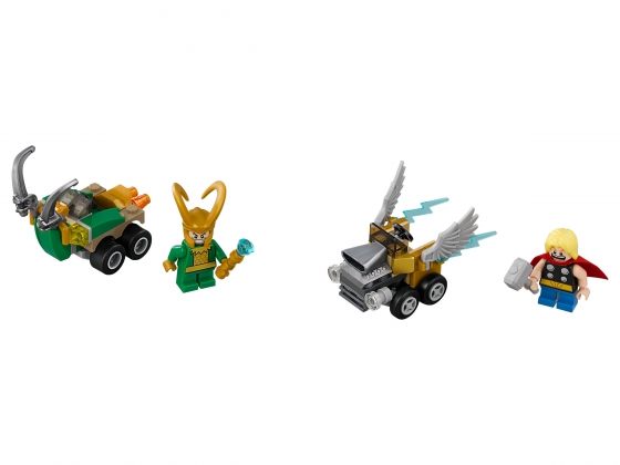LEGO® Marvel Super Heroes Mighty Micros: Thor vs. Loki 76091 released in 2018 - Image: 1