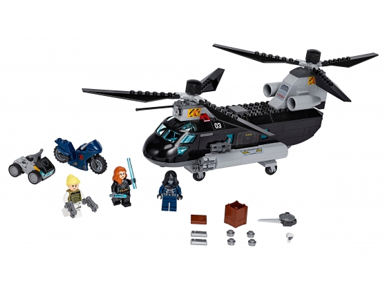 LEGO® Marvel Super Heroes Black Widow's Helicopter Chase 76162 released in 2020 - Image: 1