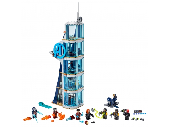 LEGO® Marvel Super Heroes Avengers Tower Battle 76166 released in 2020 - Image: 1