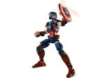 LEGO® Marvel Super Heroes Captain America Buildable Figure 76258 released in 2023 - Image: 3