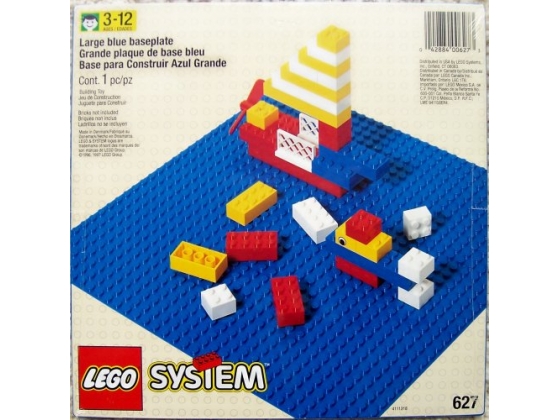 LEGO® Universal Building Set Blue Sea Plate 819 released in 1991 - Image: 1