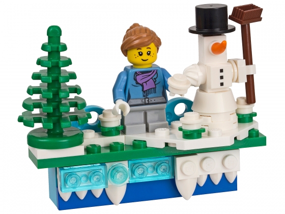 LEGO® Seasonal LEGO® Iconic Weihnachts-Magnet 853663 erschienen in 2017 - Bild: 1
