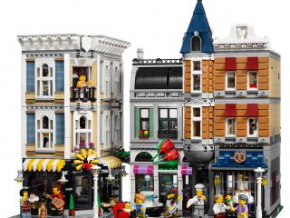 LEGO Set 10255 Stadtleben - Vorderseite