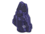 LEGO® Brick: Rock Stepped 10178 | Color: Transparent Bright Bluish Violet