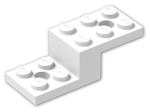 LEGO® Brick: Bracket 5 x 2 x 1.333 11215 | Color: White