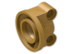 LEGO® Stein: Technic Steering Wheel Bearing with 2 Pegholes 11950 | Farbe: Warm Gold