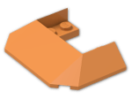 LEGO® Stein: Slope Brick 33/45 6 x 4 with 2 x 2 Cutout 13269 | Farbe: Bright Orange