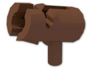 LEGO® Stein: Minifig Gun Shooting Blaster 15391 | Farbe: Reddish Brown