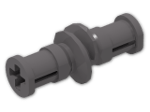 LEGO® Stein: Technic Worm Gear 3L with Bush Ends 15457 | Farbe: Dark Stone Grey