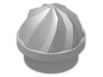 LEGO® Stein: Plate 1 x 1 Round with Swirled Top 15470 | Farbe: Silver