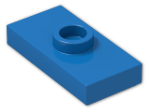 LEGO® Stein: Plate 1 x 2 with Groove with 1 Centre Stud, without Understud 15573 | Farbe: Bright Blue