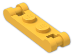 LEGO® Stein: Plate 1 x 2 with Handles on Opposite Ends 18649 | Farbe: Flame Yellowish Orange