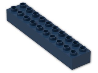 LEGO® Stein: Duplo Brick 2 x 10 2291 | Farbe: Earth Blue