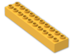 LEGO® Brick: Duplo Brick 2 x 10 2291 | Color: Flame Yellowish Orange