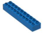 LEGO® Brick: Duplo Brick 2 x 10 2291 | Color: Bright Blue