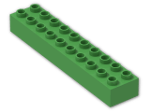 LEGO® Brick: Duplo Brick 2 x 10 2291 | Color: Bright Green