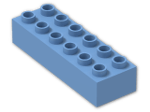 LEGO® Stein: Duplo Brick 2 x 6 2300 | Farbe: Medium Blue
