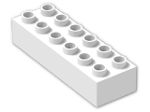 LEGO® Stein: Duplo Brick 2 x 6 2300 | Farbe: White