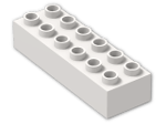 LEGO® Brick: Duplo Brick 2 x 6 2300 | Color: Light Stone Grey