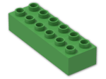 LEGO® Stein: Duplo Brick 2 x 6 2300 | Farbe: Bright Green