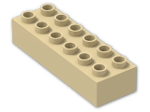 LEGO® Brick: Duplo Brick 2 x 6 2300 | Color: Brick Yellow