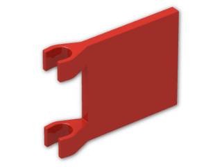 LEGO® Brick: Flag 2 x 2 2335 | Color: Bright Red