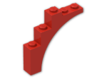 LEGO® Brick: Arch 1 x 5 x 4 2339 | Color: Bright Red