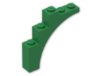 LEGO® Brick: Arch 1 x 5 x 4 2339 | Color: Dark Green