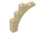 LEGO® Brick: Arch 1 x 5 x 4 2339 | Color: Brick Yellow