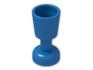 LEGO® Stein: Minifig Goblet 2343 | Farbe: Bright Blue