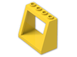 LEGO® Brick: Windscreen 2 x 4 x 3 2352 | Color: Bright Yellow