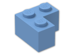 LEGO® Stein: Brick 2 x 2 Corner 2357 | Farbe: Medium Blue
