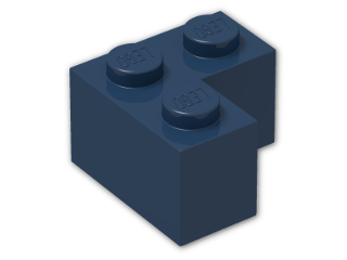LEGO® Stein: Brick 2 x 2 Corner 2357 | Farbe: Earth Blue