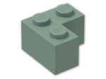 LEGO® Brick: Brick 2 x 2 Corner 2357 | Color: Sand Green