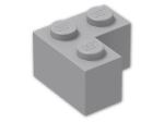 LEGO® Stein: Brick 2 x 2 Corner 2357 | Farbe: Medium Stone Grey