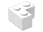 LEGO® Brick: Brick 2 x 2 Corner 2357 | Color: White