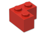 LEGO® Brick: Brick 2 x 2 Corner 2357 | Color: Bright Red