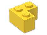 LEGO® Brick: Brick 2 x 2 Corner 2357 | Color: Bright Yellow