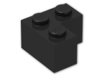 LEGO® Brick: Brick 2 x 2 Corner 2357 | Color: Black