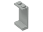 LEGO® Brick: Panel 1 x 2 x 3 with Solid Studs 2362a | Color: Grey