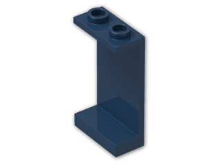 LEGO® Stein: Panel 1 x 2 x 3 with Hollow Studs 2362b | Farbe: Earth Blue