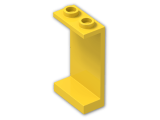 LEGO® Stein: Panel 1 x 2 x 3 with Hollow Studs 2362b | Farbe: Bright Yellow
