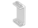 LEGO® Brick: Panel 1 x 2 x 3 with Hollow Studs 2362b | Color: Transparent
