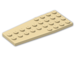 LEGO® Brick: Wing 4 x 9 2413 | Color: Brick Yellow