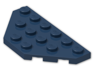 LEGO® Stein: Plate 3 x 6 without Corners 2419 | Farbe: Earth Blue