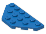 LEGO® Brick: Plate 3 x 6 without Corners 2419 | Color: Bright Blue